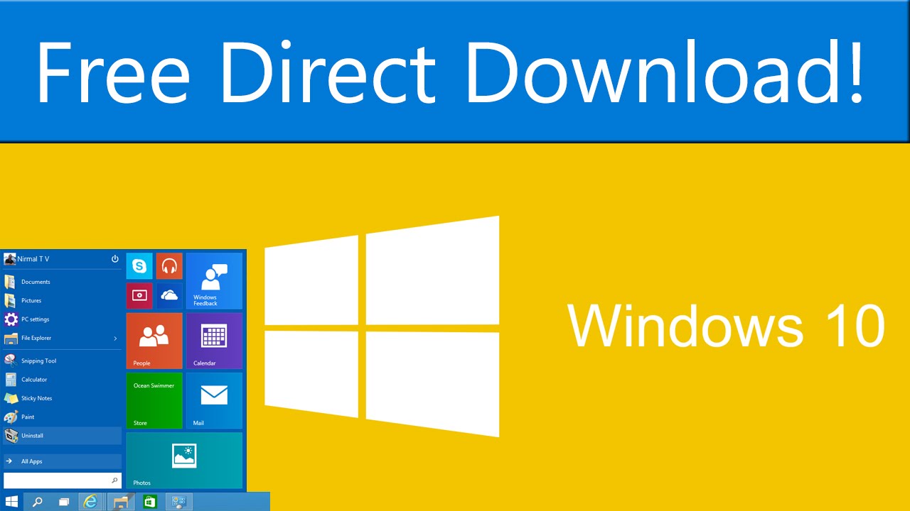 install windows 10 download
