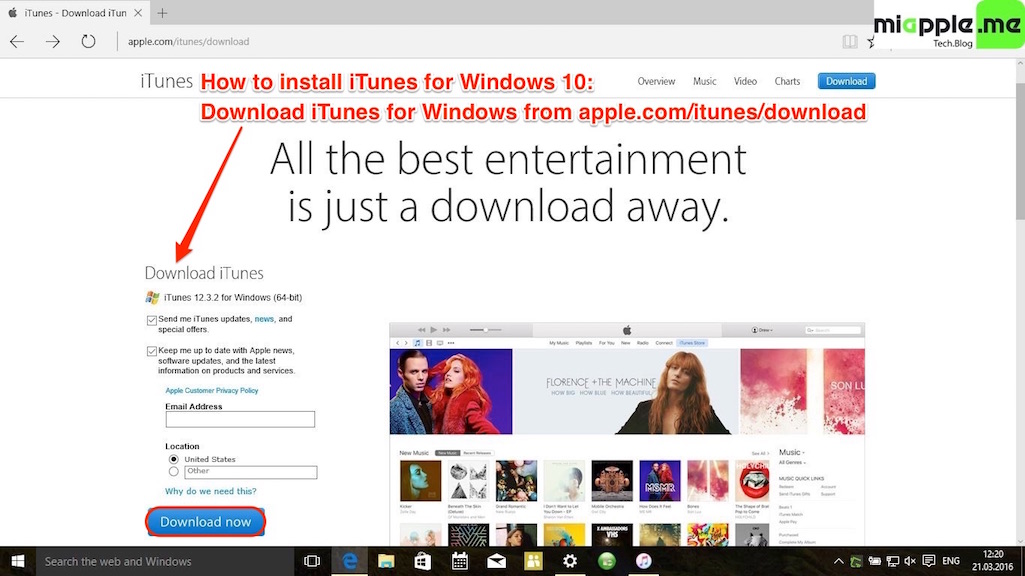 install windows 10 download